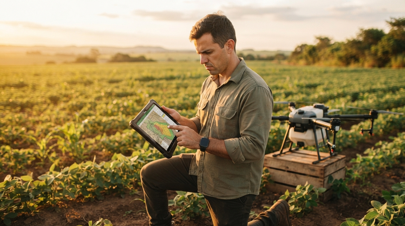 Como abrir uma empresa de pulverização com drones