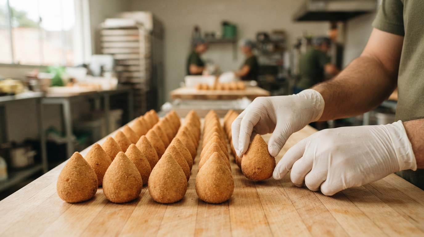 Como abrir uma fábrica de salgados congelados