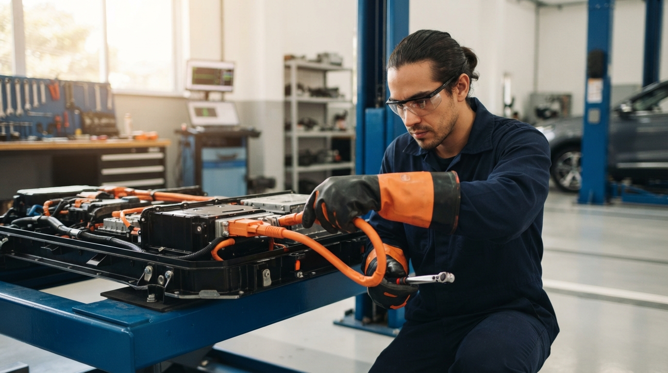 How to open a specialized electric and hybrid car workshop