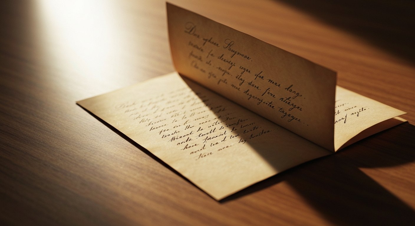 A carta de amor que sonhei em receber