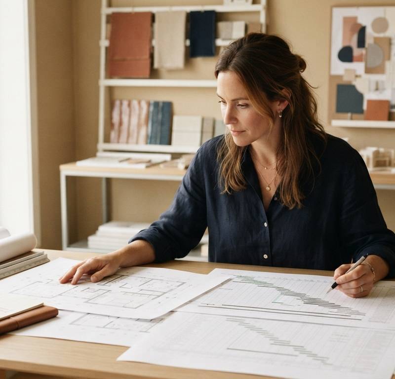 Como abrir um estúdio de design de interiores residencial